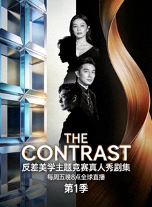 《The Contrast》海报 - 反差美学主题竞赛真人秀剧集